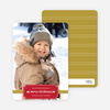 Christmas Label Holiday Photo Cards - Cherry