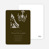 Dinner and Dancing Invitations - Espresso