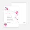 Floral Invitation - Pink
