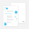 Floral Invitation - Sky Blue