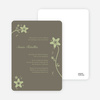 Floral Bridal Shower Invites - Taupe
