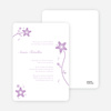 Floral Invites - Lavender