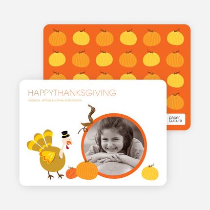 Happy Thanksgiving Cards - Pumpkin