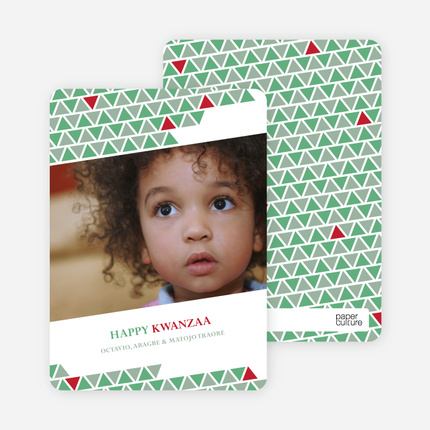 Kwanzaa Triangles - Wintergreen