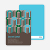 Never-Ending Presents Holiday Invitations - Cornflower Blue