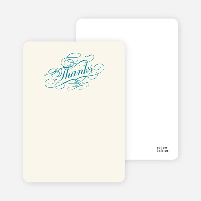 Notecards for the ‘Celebrate: Bridal Shower’ cards. - Seashell
