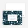 Number Chaos Party Invitations - Mystic Blue