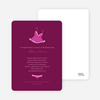 Ooh La La Bridal Shower Invitations - Pinot Noir