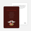 Patridge in a Pear Tree Holiday Invitations - Sangria