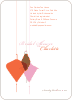 Lantern Lights – Bridal Shower Invites - Carrot Orange