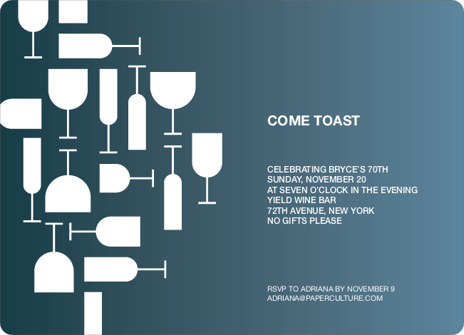 party invitations paper culture