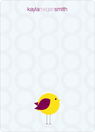 Tweet Tweet - Lemon Yellow