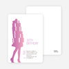 Shopaholic Grown Up Birthday Invitations - Orchid