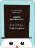 Snowman Hat Holiday Invitations - Azure