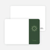 Stationery: ‘Holiday Baptism Invitation’ cards. - Light Green