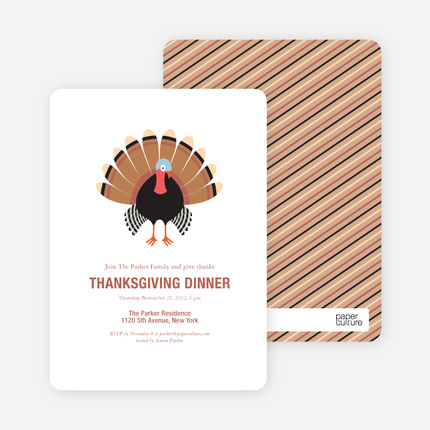 Thanksgiving Dinner - White