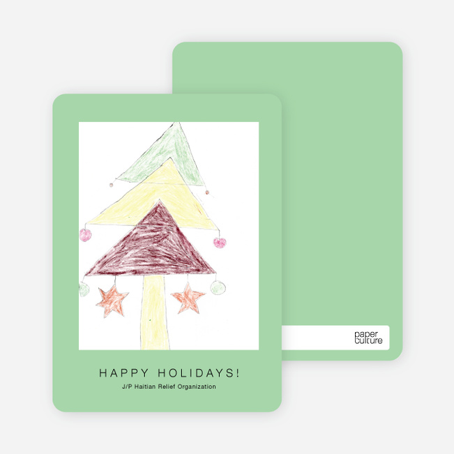 Tree of Hope J/P HRO Holiday Cards - Wintergreen