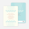 Unique Bridal Shower Invitations - Aquamarine