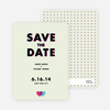 3D Save the Date - Green