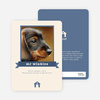 Dog Story Card - Blue