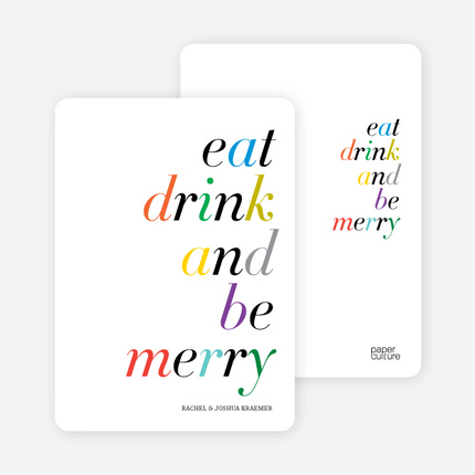 Eat, Drink and Be Merry - Multi