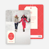 Gift Tag Holiday Cards - Red