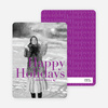 A Simple Happy Holidays - Magenta