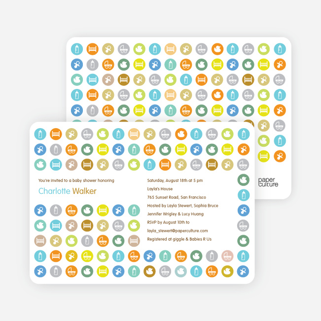 stuff for baby shower