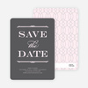 Classic Type Save the Dates - Toupee