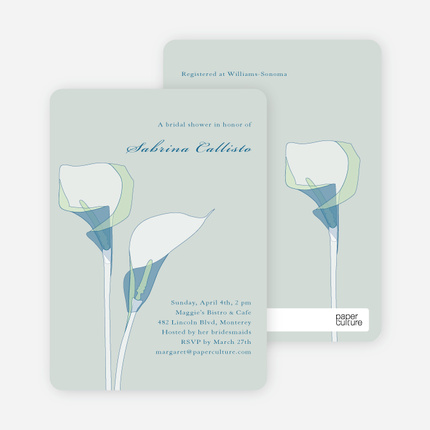 Elegant Flowers - Blue Seagrass