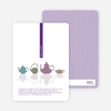 Invitations for Bridal Shower Tea - Grape