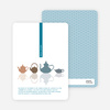 Invitations for Bridal Shower Tea - Cadet Blue