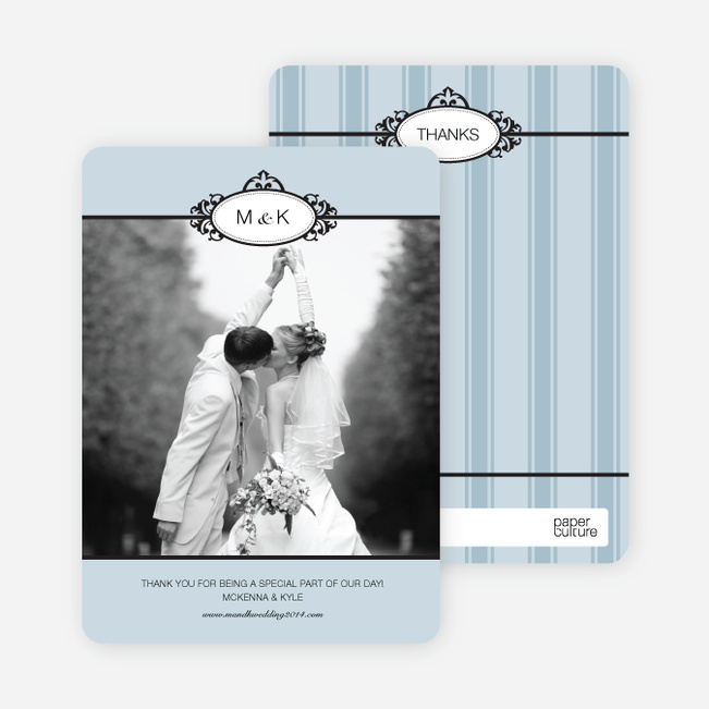 Wedding Photo Thank You Cards – Classic | Paper Culture