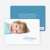 First Christmas Holiday Photo Cards - Blue