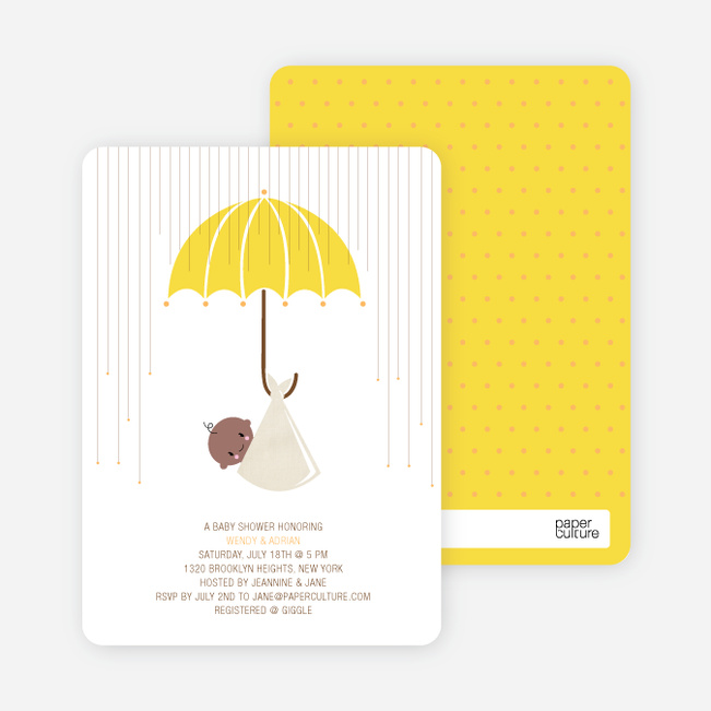 Shower Us With Your Love Baby Shower Invitations Paper Culture