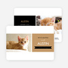 Pet Adoption Cards - Beige