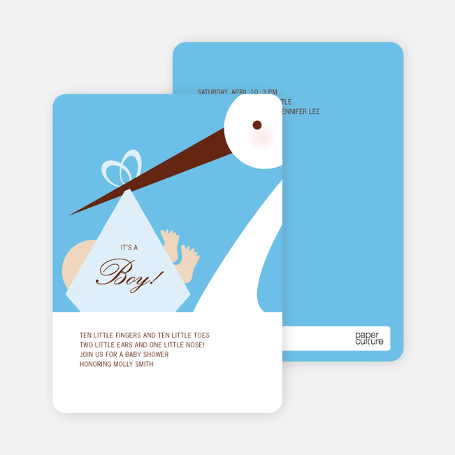 stork invitations