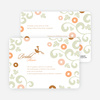 Morning Glory Wedding Shower Invitations - Bronze