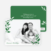 Simply Leaves Photo Cards - Forest Green