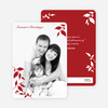 Simply Leaves Photo Cards - Crimson