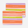 Color Stripes Invites - Multi