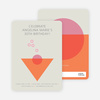 Cosmo Party Invitations - Orange