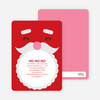 Santa Face - Fire Engine Red