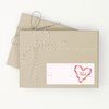 Candy Cane Joy & Love Tags - Pink