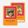 Hip to Be Square Holiday Cards - Orange