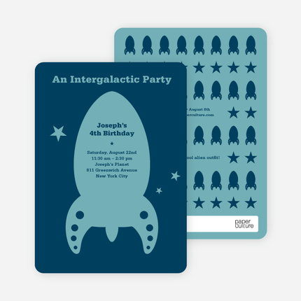 Intergalactic Party - Sea Blue