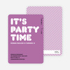 It’s Party Time - Lavender
