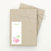 Whale Spout Gift Tag Stickers - Pink