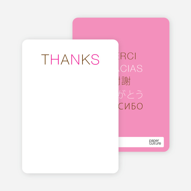 Note Cards: ‘Flirty Thirty Birthday’ cards. - Magenta