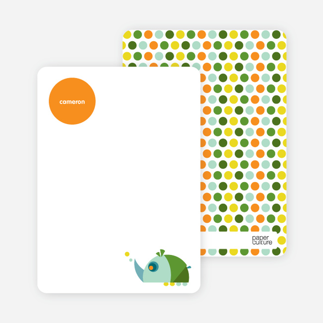 Stationery: ‘Blue Rhino’ cards. - Dream Green